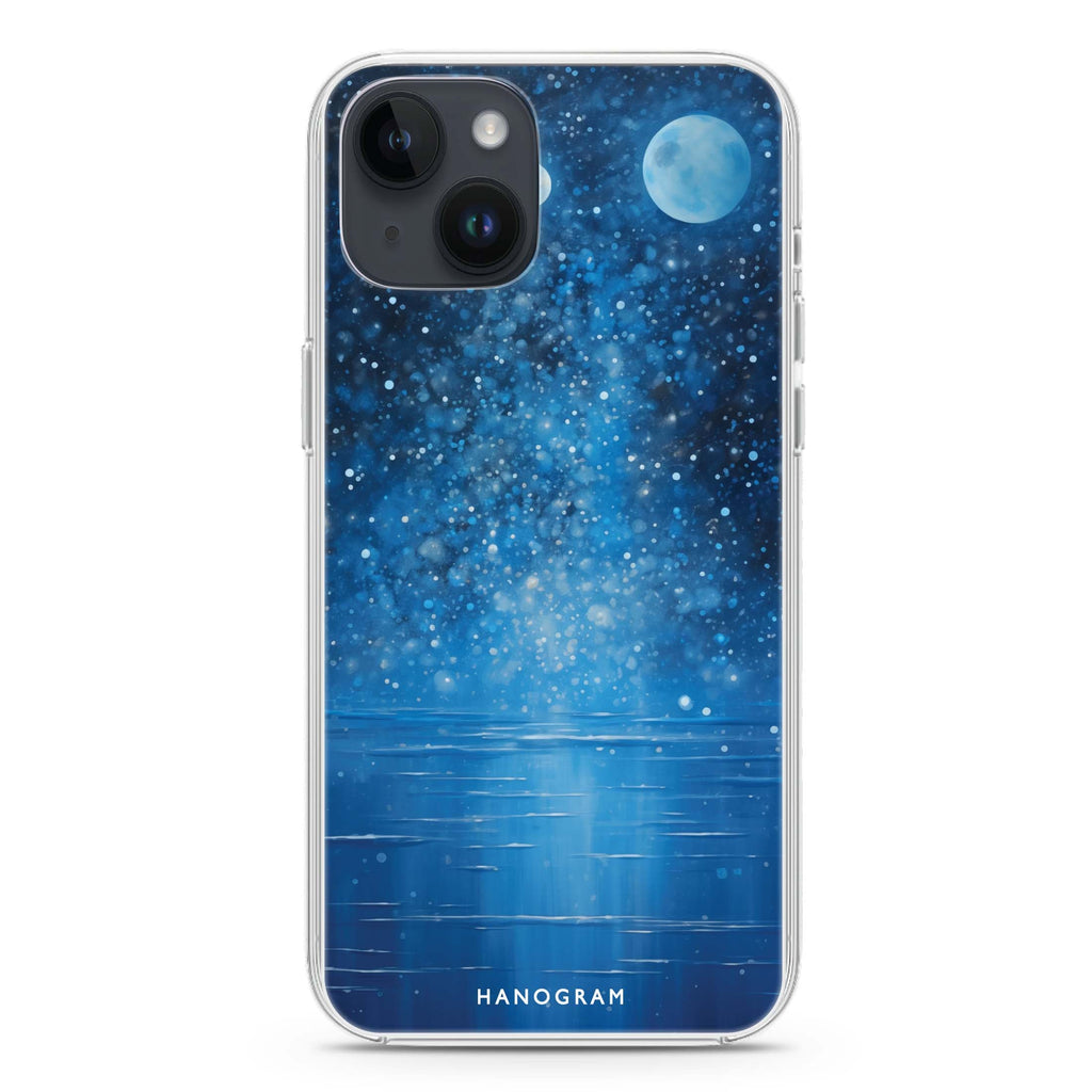 Lunar Azure iPhone 14 Plus Ultra Clear Case