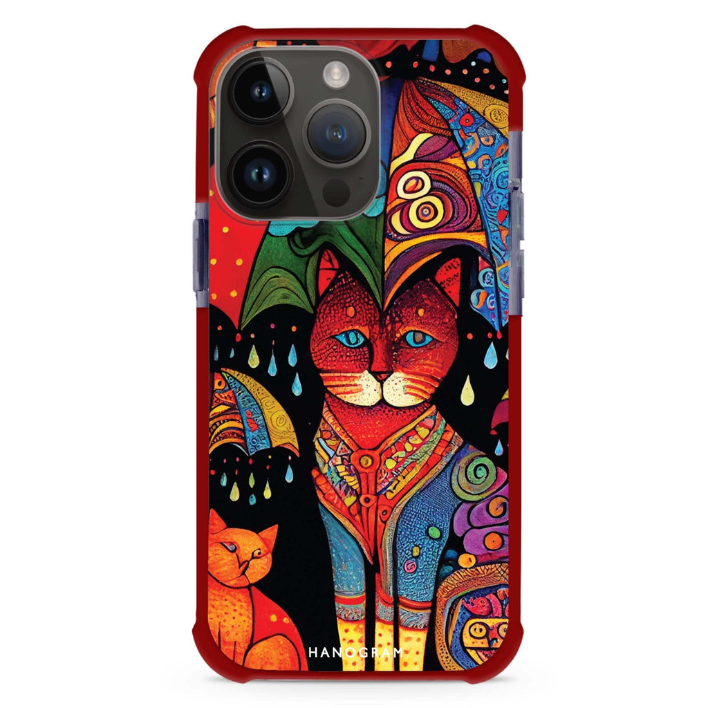 Raining Cat iPhone 15 Pro Max Ultra Shockproof Case