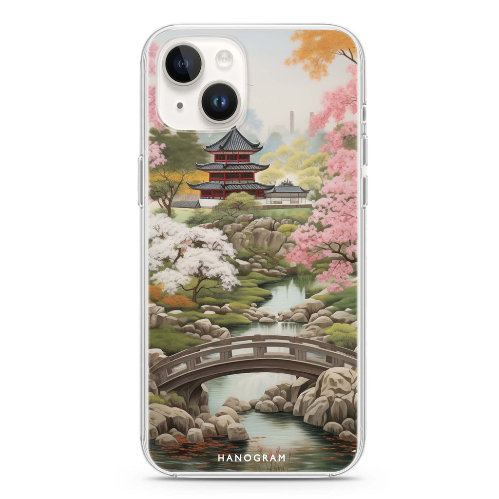 Oriental Blossom iPhone 14 Ultra Clear Case