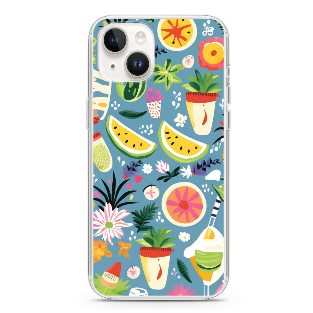 Tropical Treats iPhone 14 Plus Ultra Clear Case