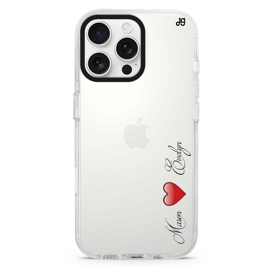 You & Me iPhone 16 Pro & 16 Pro Max Case - Personalized and Stylish Protection