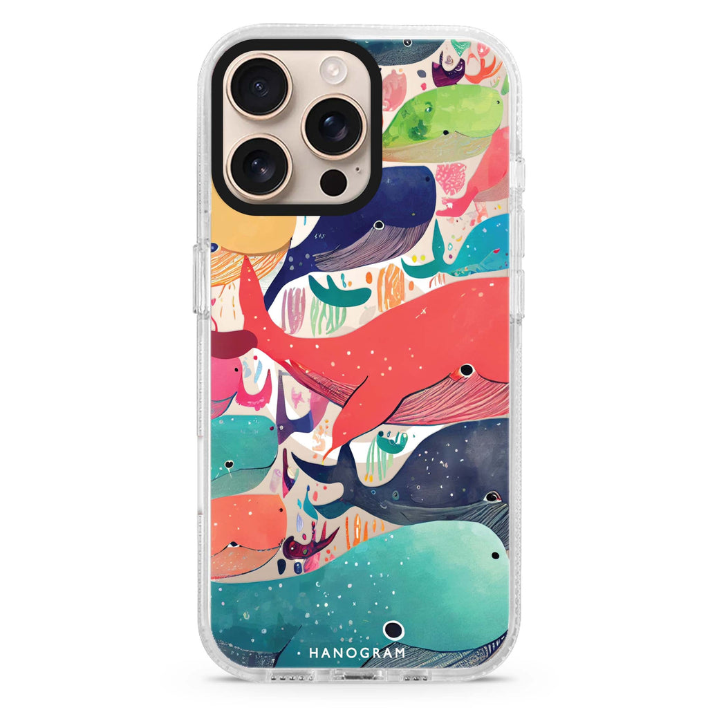 Black And White Marble MagSafe Compatible iPhone 16 Pro Ultra Clear Case - Personalized and Stylish Protection