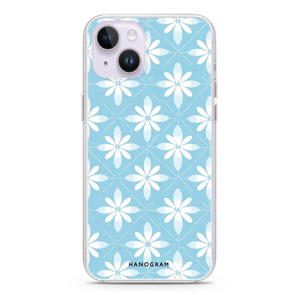 Floral Fusion iPhone 14 Plus Ultra Clear Case