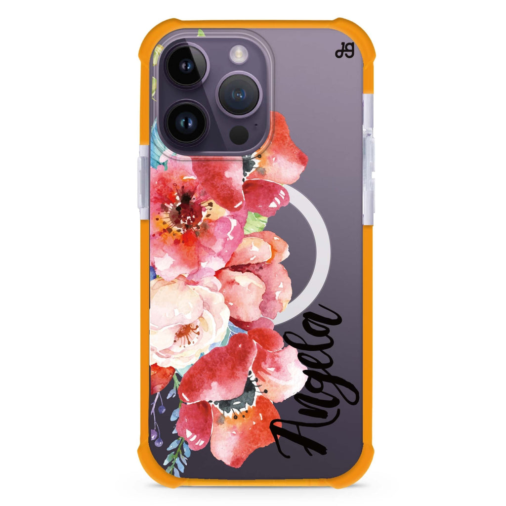 Poppies iPhone 15 Pro Max MagSafe Compatible Ultra Shockproof Case