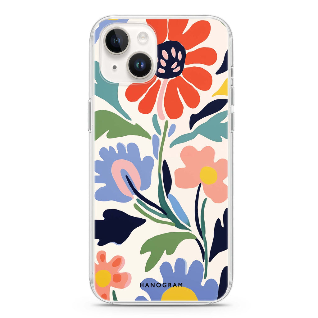 Brushed Blossoms iPhone 14 Ultra Clear Case