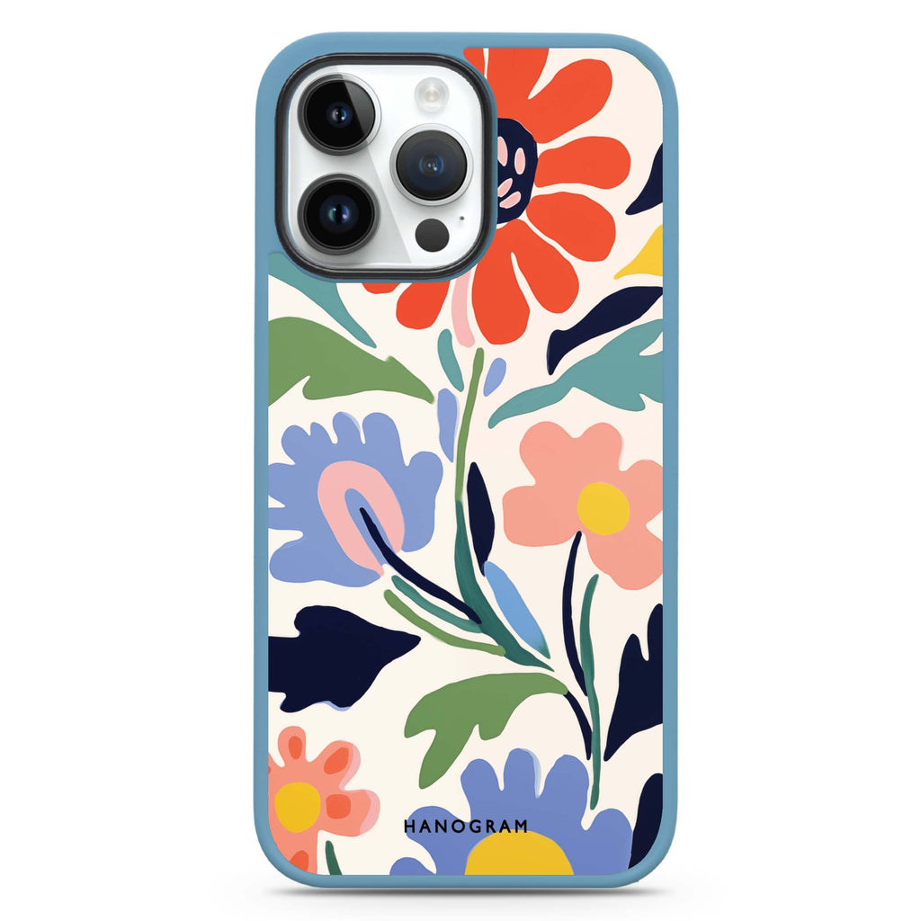 Brushed Blossoms Impact Guard Bumper Case