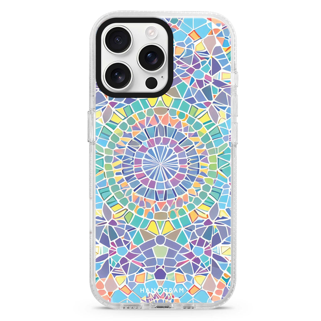 Mosaic artwork iPhone 14 Pro Ultra Clear Case