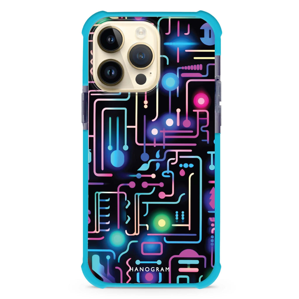 Glow Spectrum iPhone 15 Pro Max MagSafe Compatible Ultra Shockproof Case