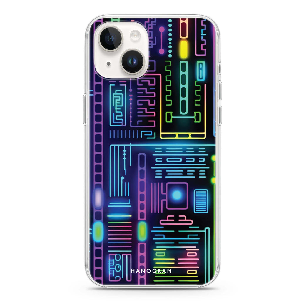 Neon Nova iPhone 14 Plus Ultra Clear Case