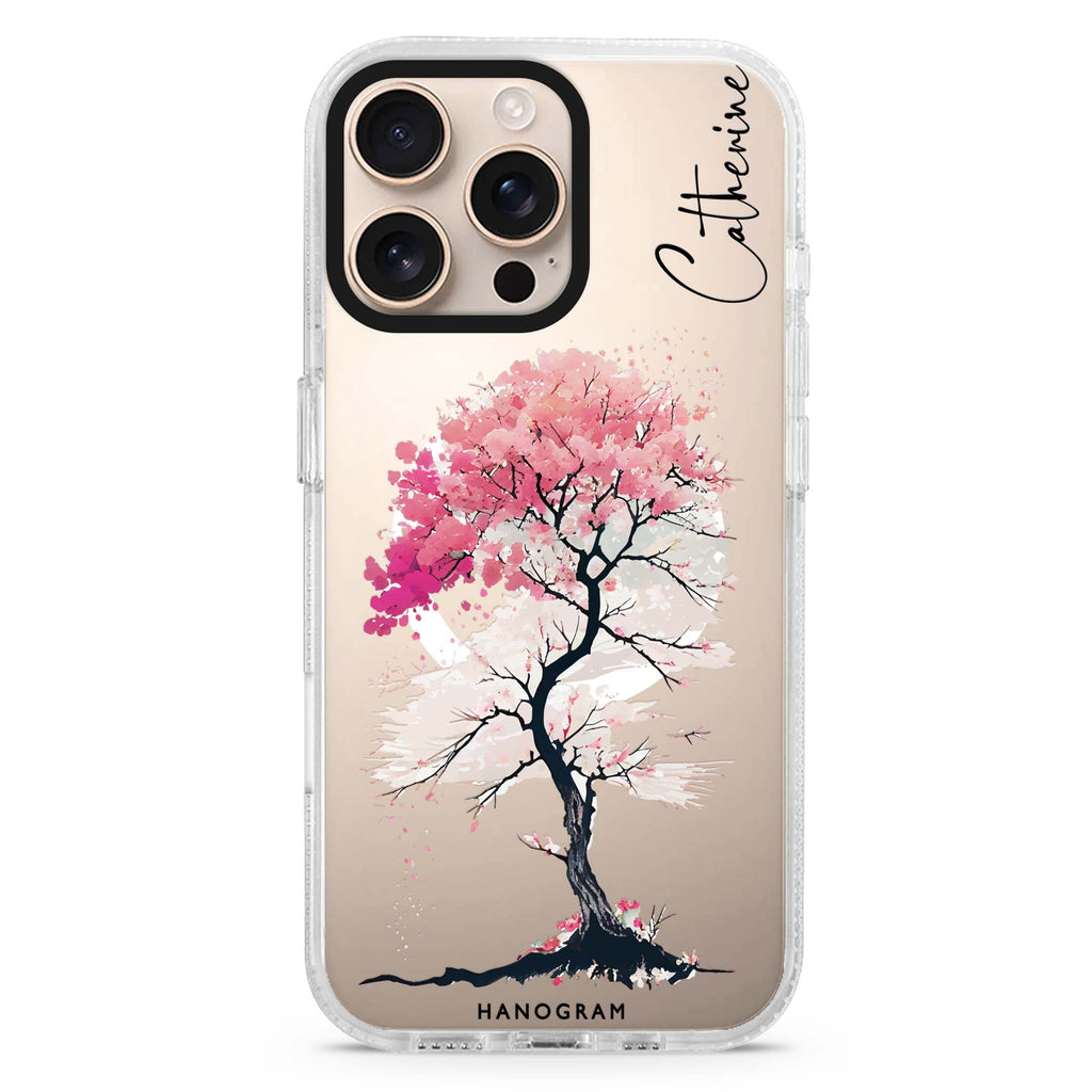 A Cherry tree iPhone 14 Pro Max MagSafe Compatible Ultra Clear Case