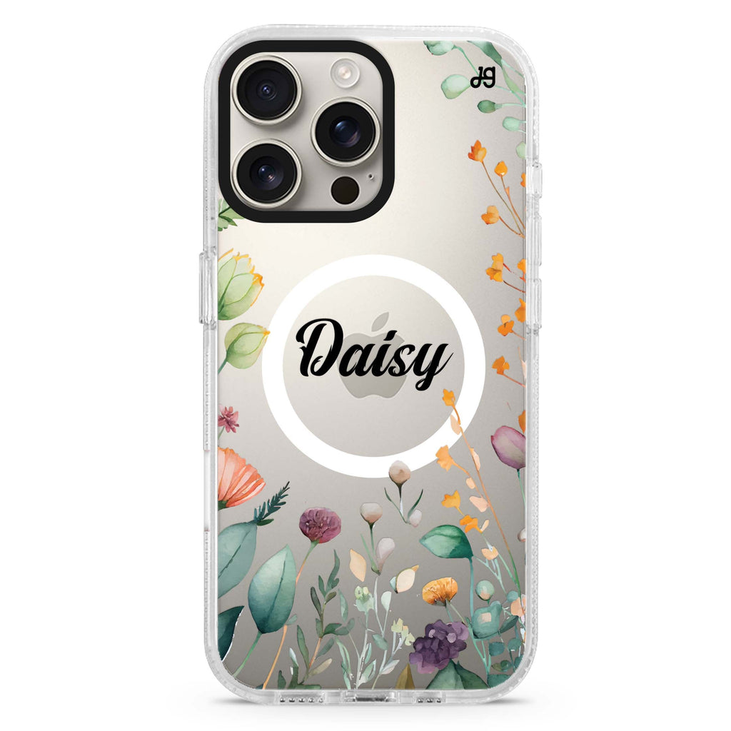 Beautiful Garden iPhone 14 Pro Max MagSafe Compatible Ultra Clear Case