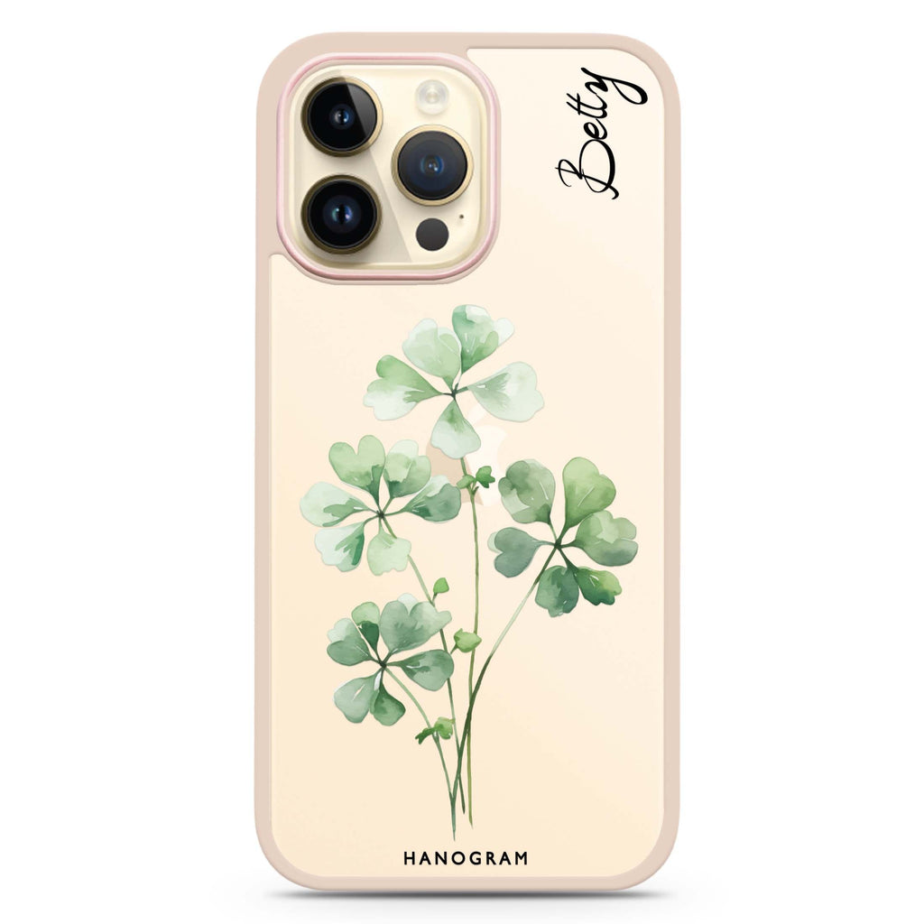 Luck's Leaf iPhone 13 Pro Max Impact Guard Bumper Case