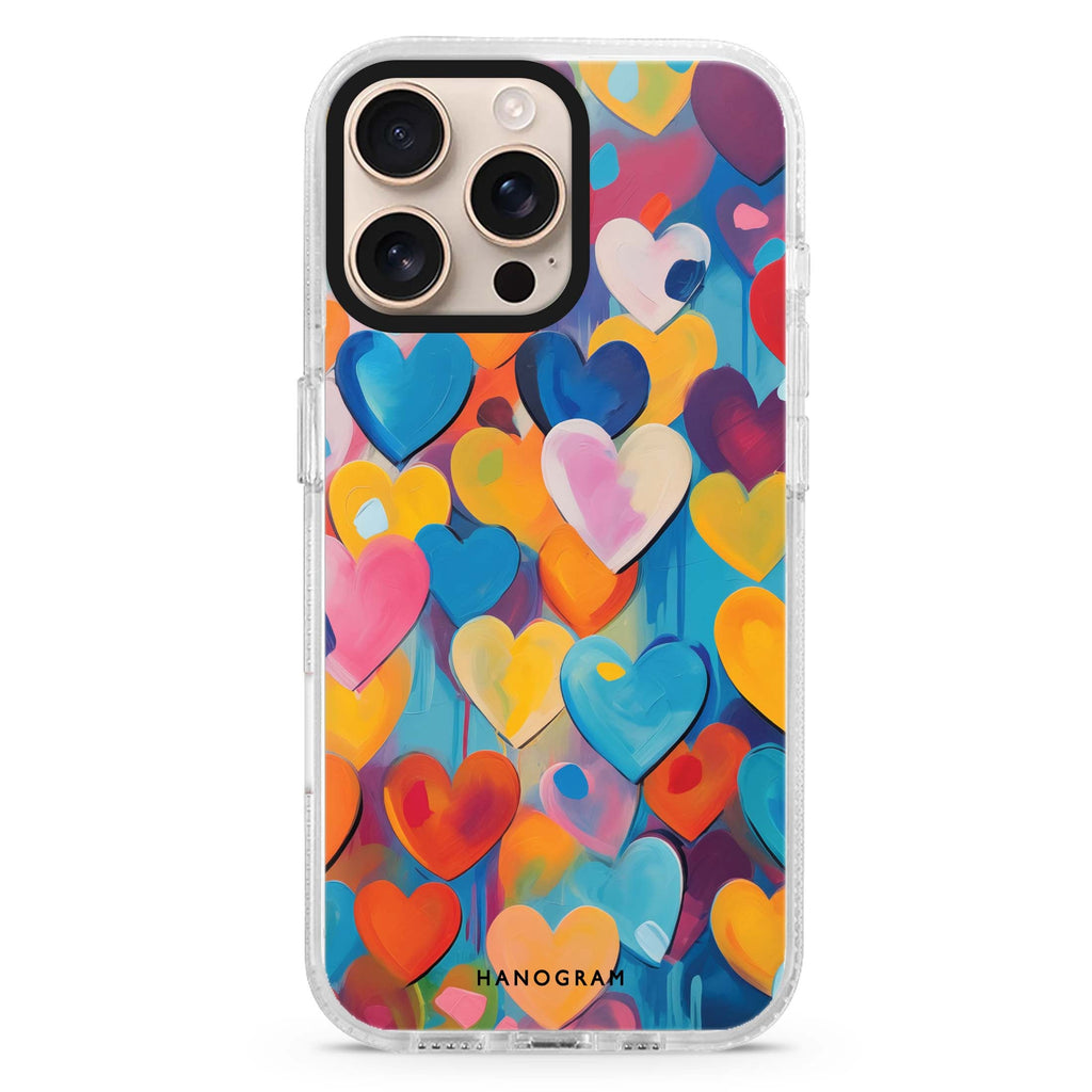 Heartflow Elegance iPhone 16 Pro & 16 Pro Max Case - Personalized and Stylish Protection