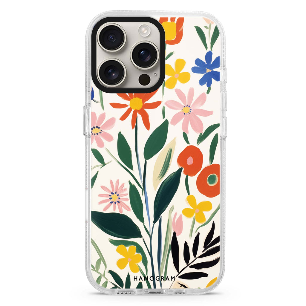 Floral Impressions iPhone 16 Pro & 16 Pro Max Case - Personalized and Stylish Protection