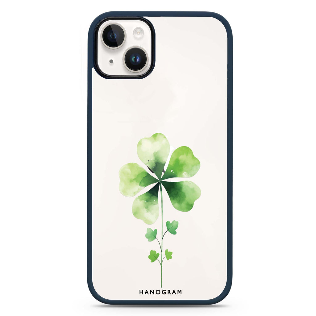 Green Bliss iPhone 14 Plus Impact Guard Bumper Case