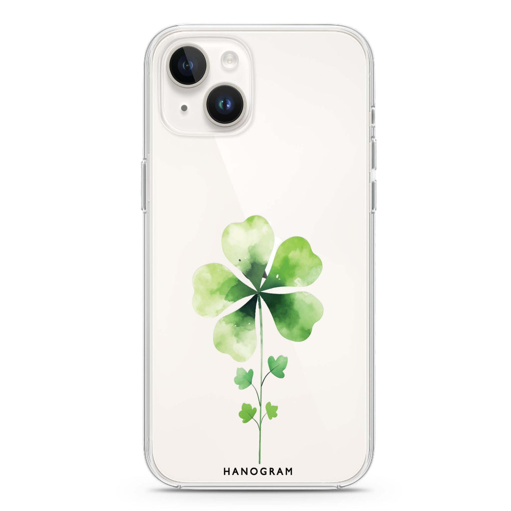 Green Bliss iPhone 14 Ultra Clear Case