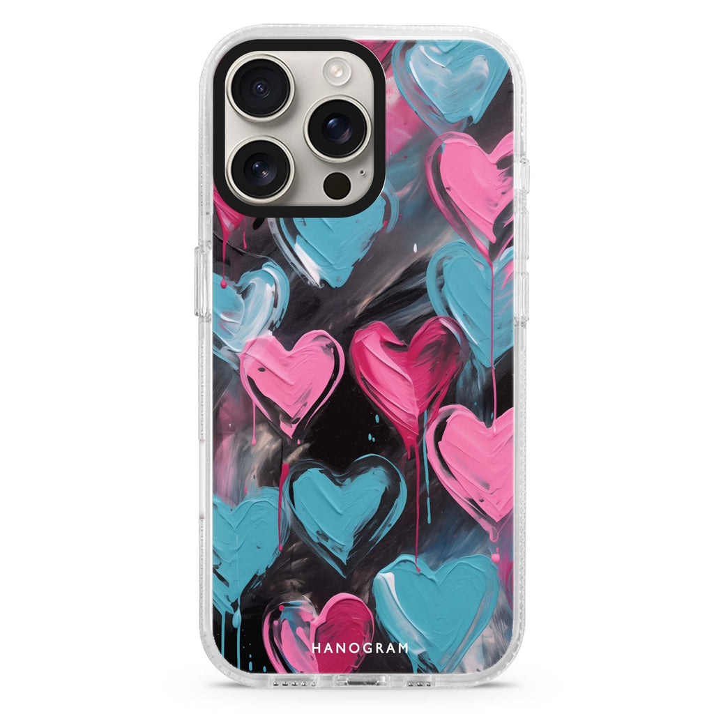 Affection Echo iPhone 15 Pro Max MagSafe Compatible Ultra Clear Case
