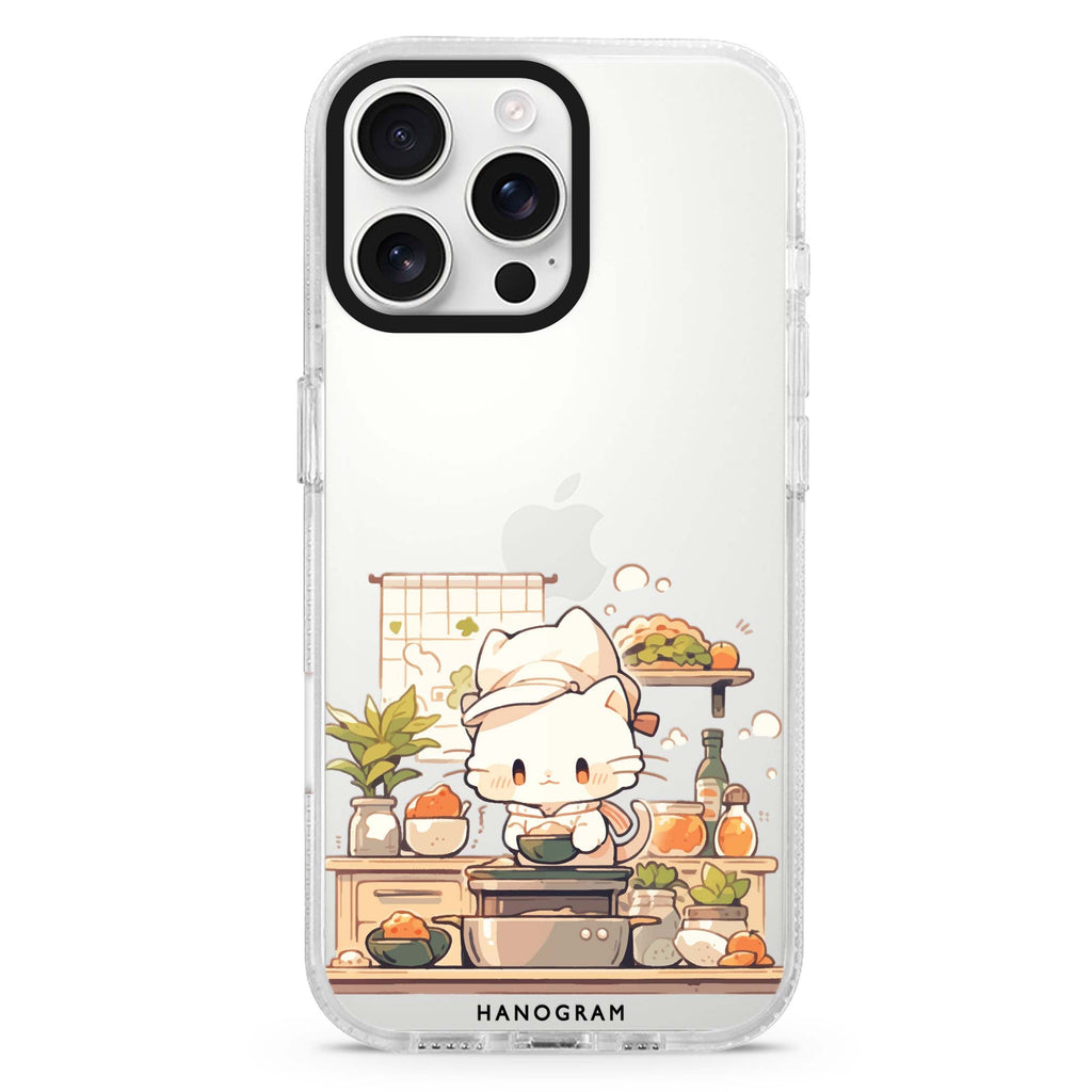 Chef Whisker Mess iPhone 16 Pro & 16 Pro Max Case - Personalized and Stylish Protection