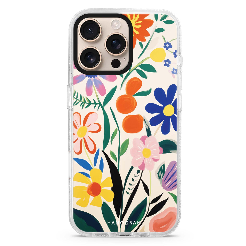 Petal Palette iPhone 16 Pro & 16 Pro Max Case - Personalized and Stylish Protection