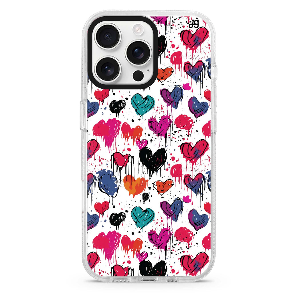 Bleeding Passion iPhone 16 Pro & 16 Pro Max Case - Personalized and Stylish Protection