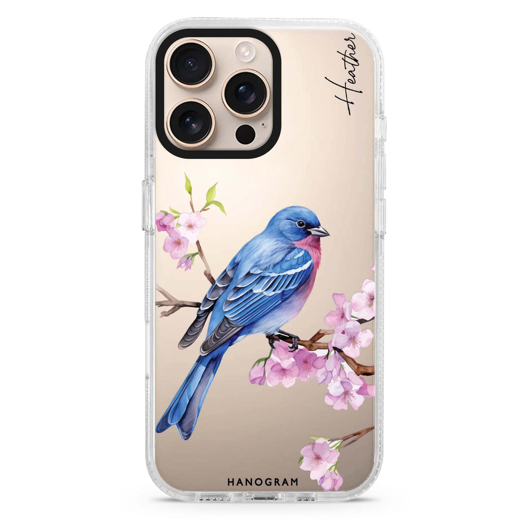 Indigo Serenade iPhone 14 Pro Ultra Clear Case