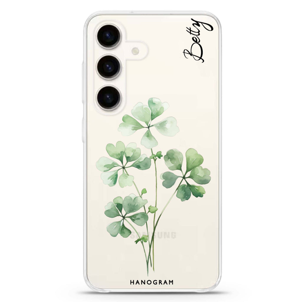 Luck's Leaf Samsung Galaxy Ultra Clear Case