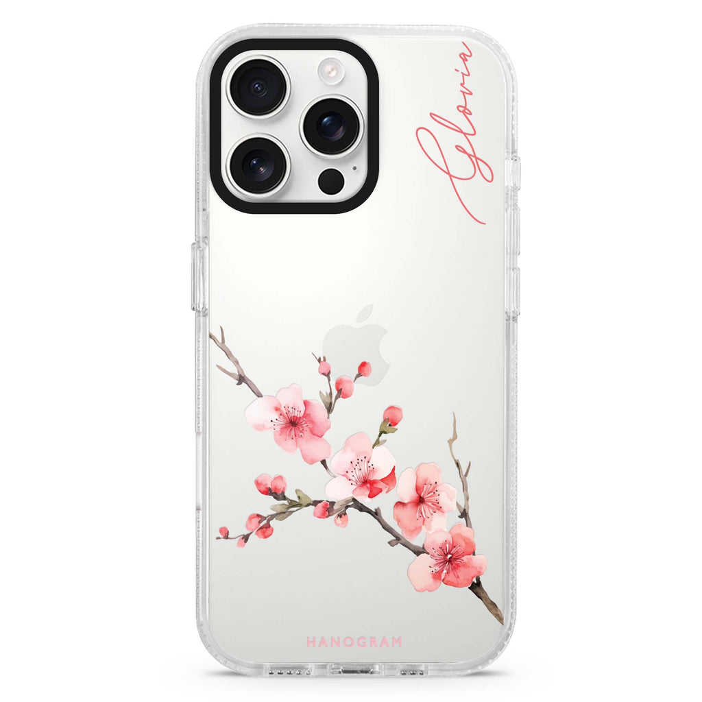 Cherry Bliss iPhone 16 Pro & 16 Pro Max Case - Personalized and Stylish Protection