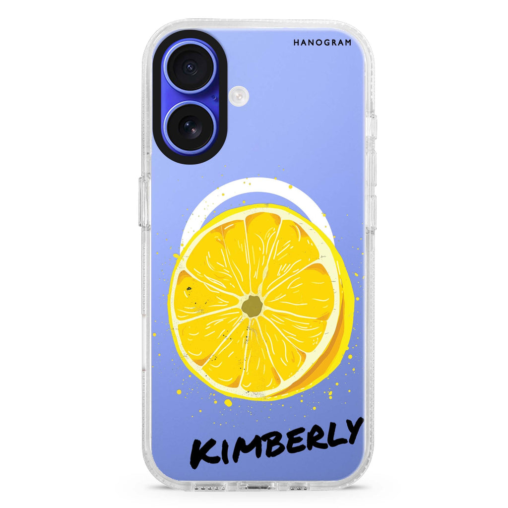 Zesty Zen MagSafe Compatible iPhone 16 Ultra Clear Case - Personalized and Stylish Protection