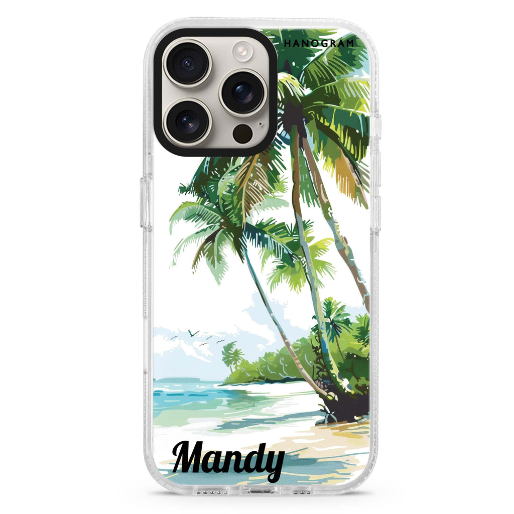 Abstract drawing MagSafe Compatible iPhone 16 Pro Ultra Clear Case - Personalized and Stylish Protection