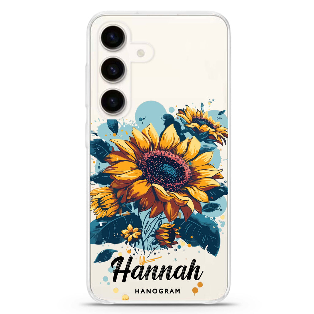 Sun-Kissed Petals Samsung Galaxy Ultra Clear Case