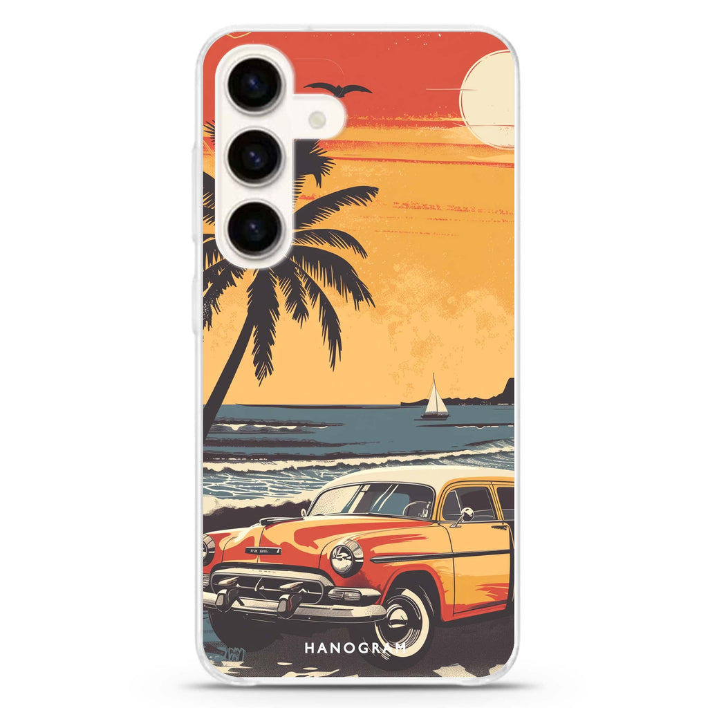 Ocean Waves Samsung Galaxy Ultra Clear Case