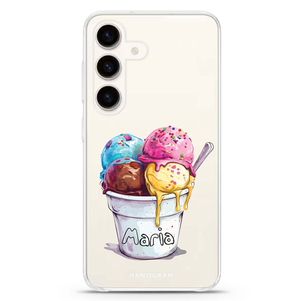 Sweet Scoops Samsung Galaxy Ultra Clear Case