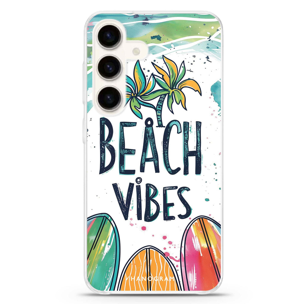 Sand and Surf Samsung Galaxy Ultra Clear Case