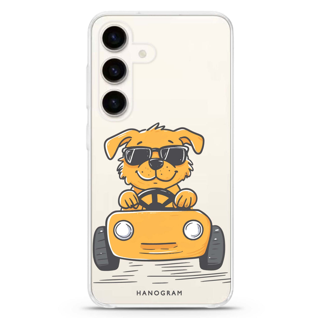 Cool Pup Drive Samsung Galaxy Ultra Clear Case