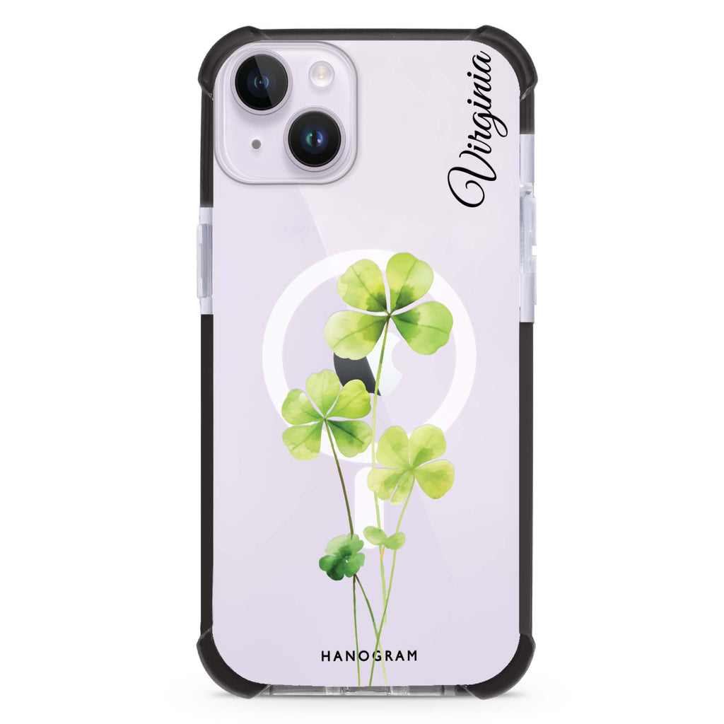 Trinity Blossom iPhone 14 Plus MagSafe Compatible Ultra Shockproof Case