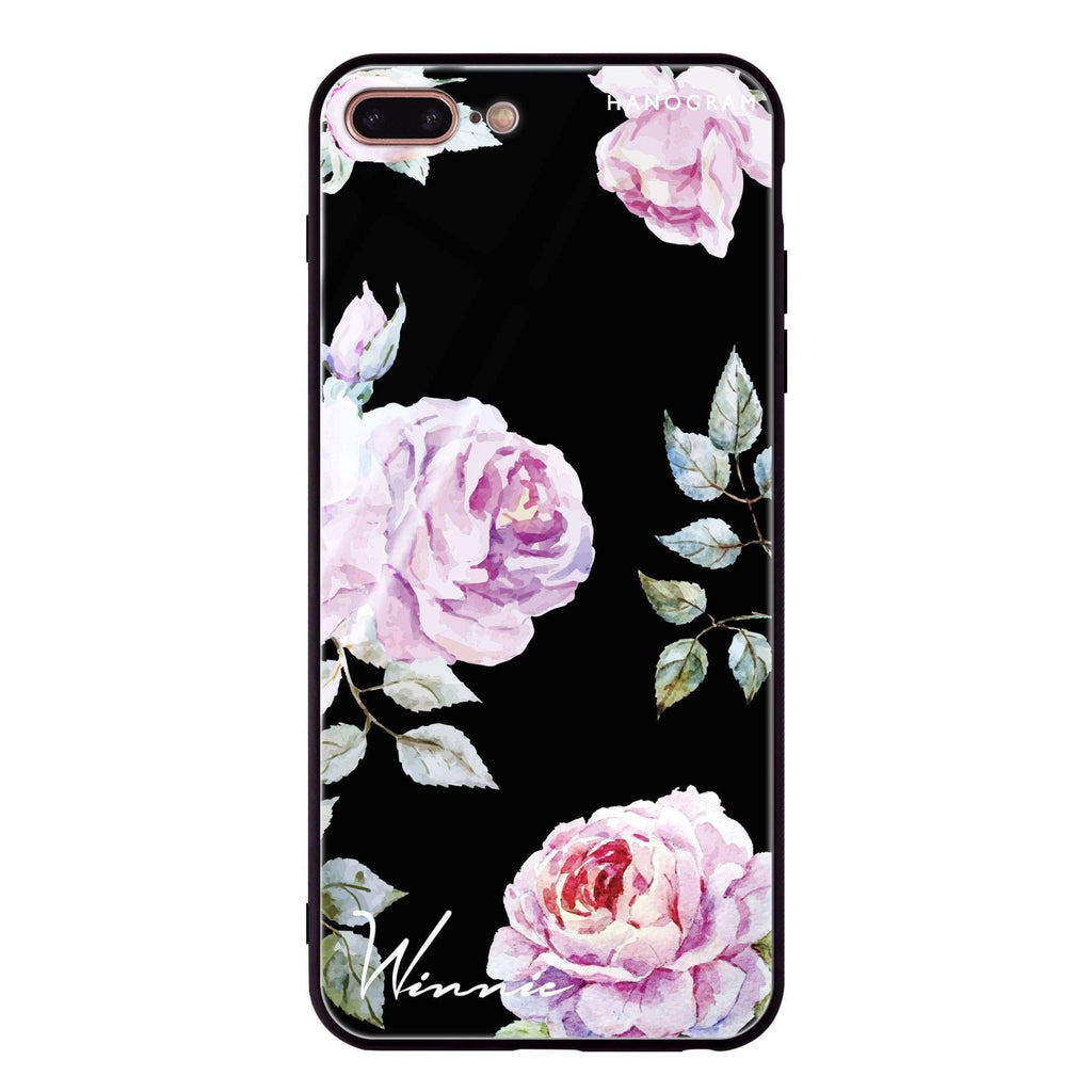 Classic Floral iPhone 7 Plus Glass Case