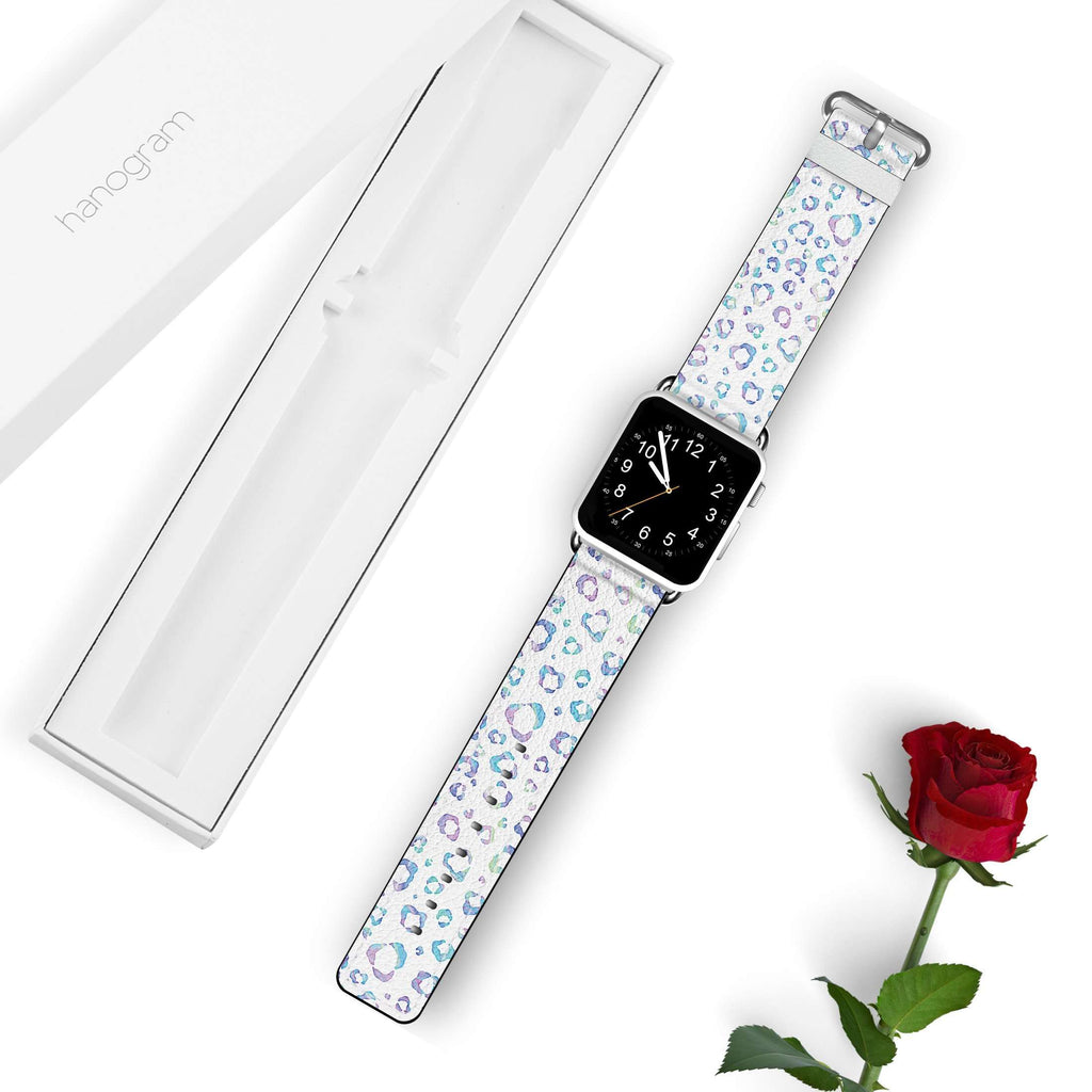 Iridescent Leopard APPLE WATCH BANDS Hanogram Hanogram