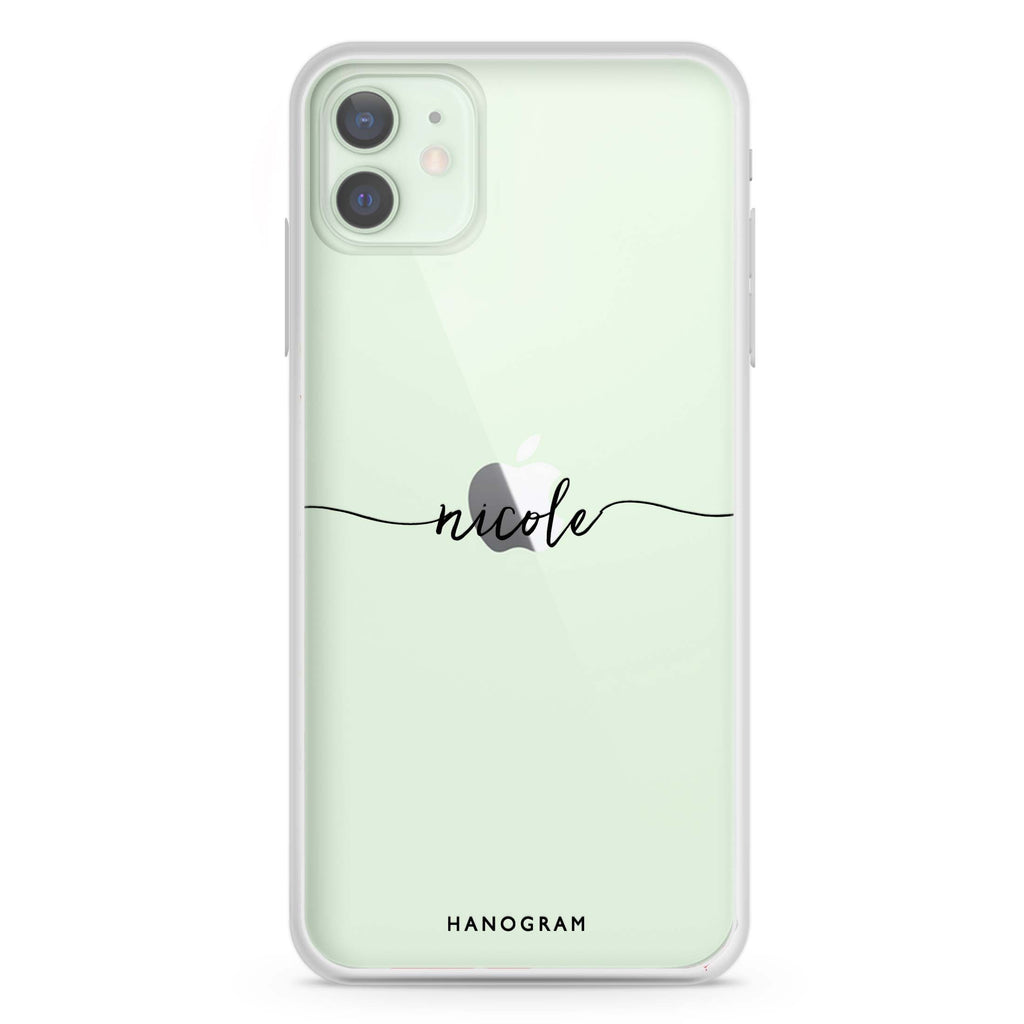Slim Handwritten iPhone 12 mini Ultra Clear Case