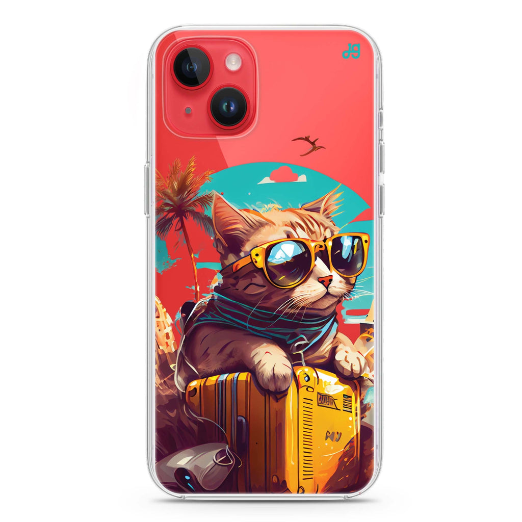 Travel Cat iPhone 14 Plus Ultra Clear Case