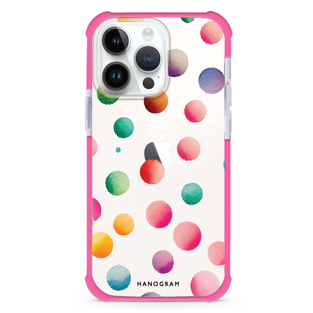 Watercolour Polka Dot Ultra Shockproof Case