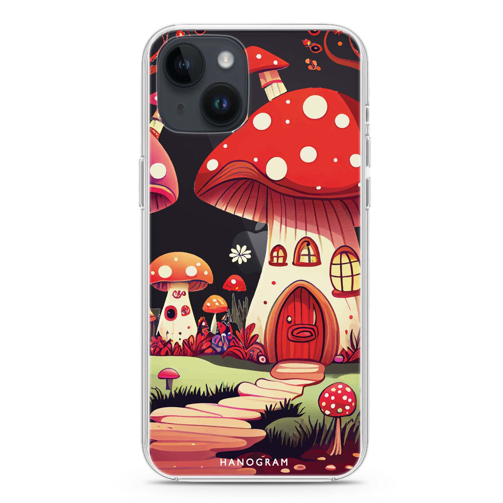 Mushroom Art iPhone 14 Plus Ultra Clear Case