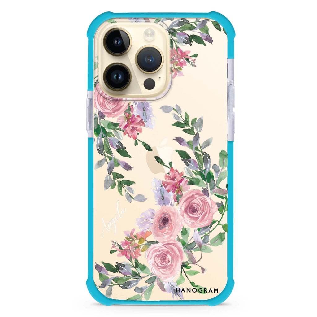 Lucy Watercolor Rose Ultra Shockproof Case