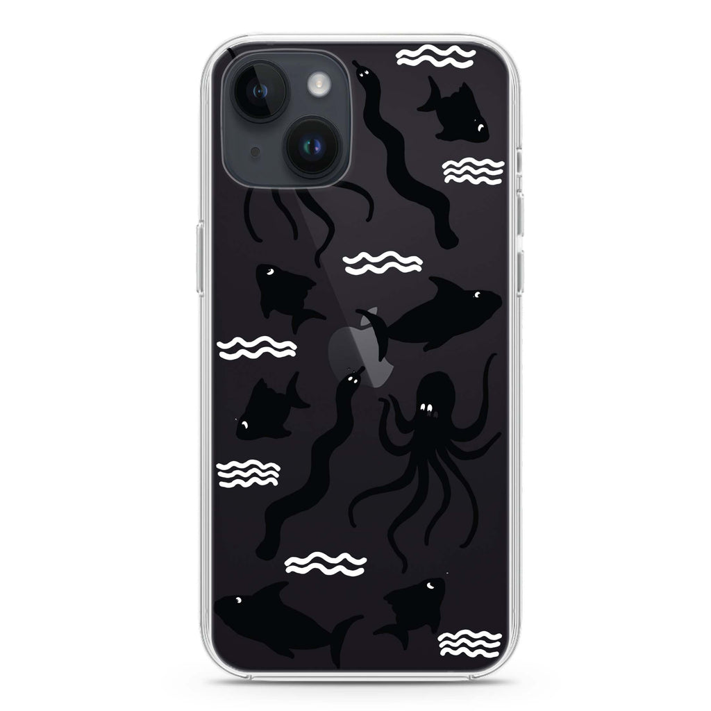 Water, Ocean and Sea Animals iPhone 14 Plus Ultra Clear Case