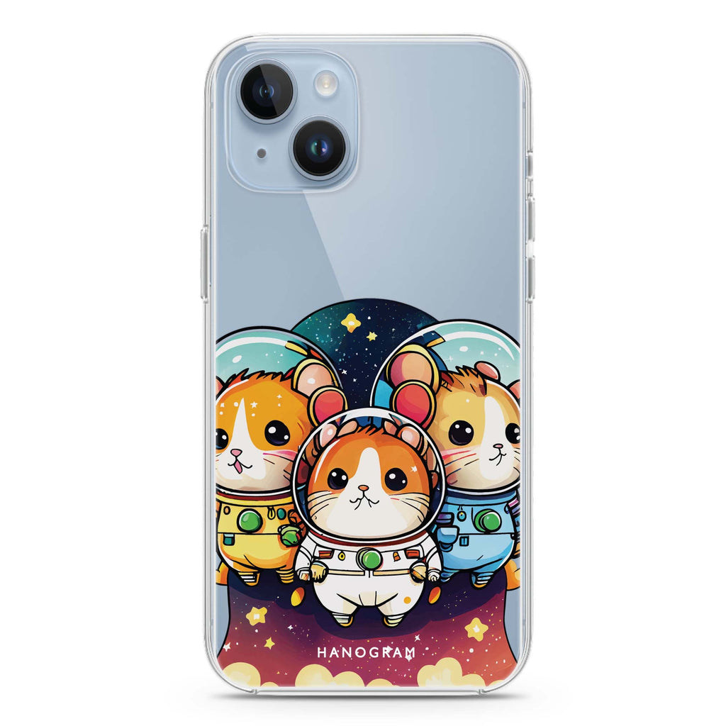 Space squirrels iPhone 14 Plus Ultra Clear Case