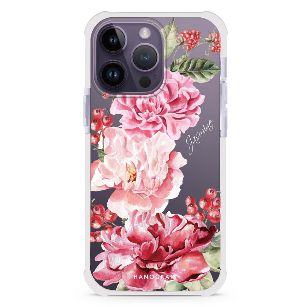 Pretty Watercolor Flowers Ultra Shockproof Case