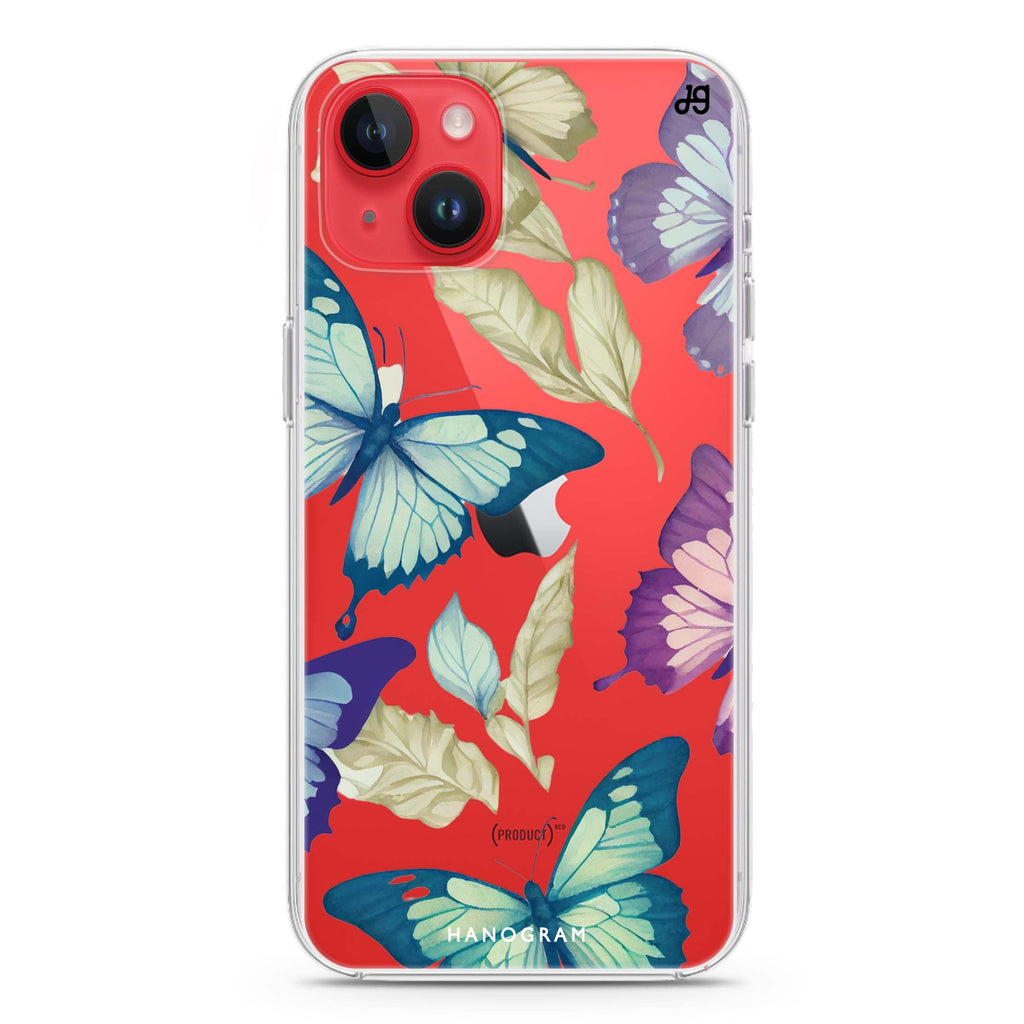 Beautiful Butterfly iPhone 14 Plus Ultra Clear Case