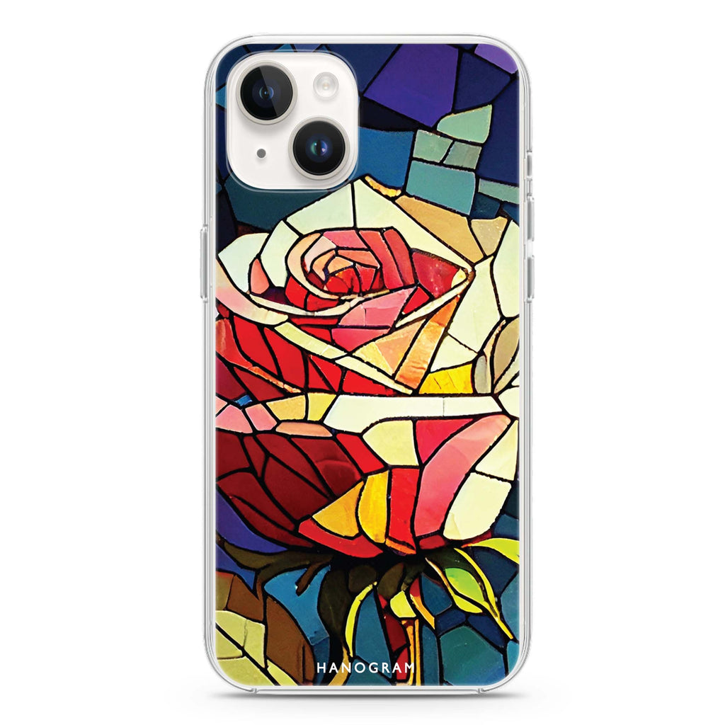 Rose Art iPhone 14 Plus Ultra Clear Case