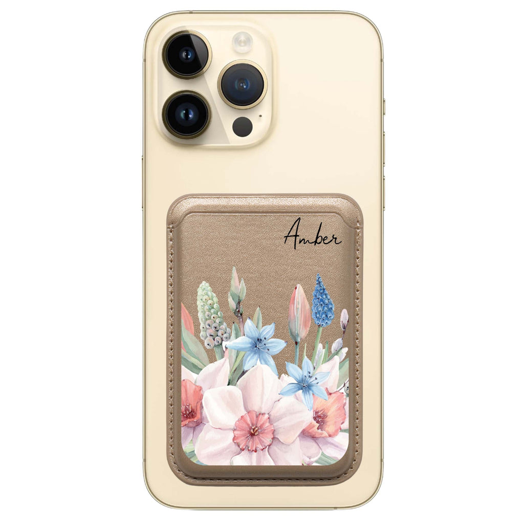 My Glamour Floral Magsafe Wallet