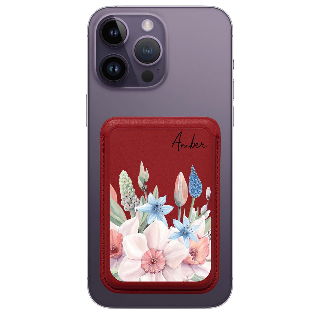 My Glamour Floral Magsafe Wallet