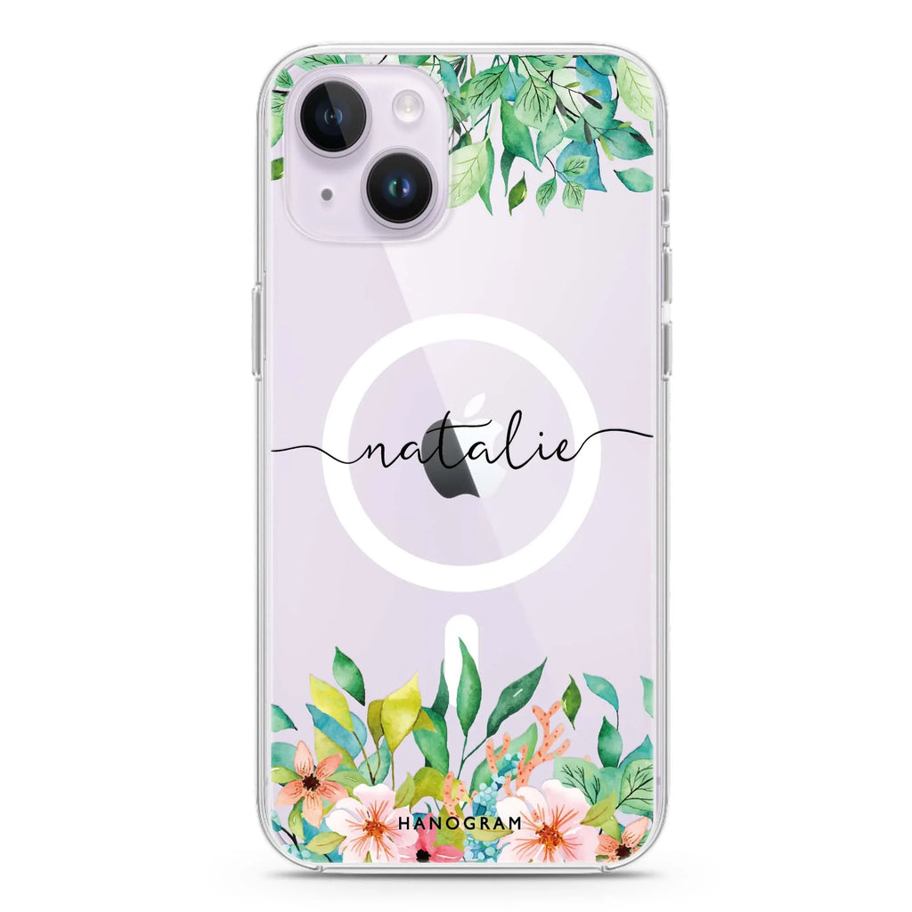 Floral Imagination iPhone 13 MagSafe Compatible Ultra Clear Case